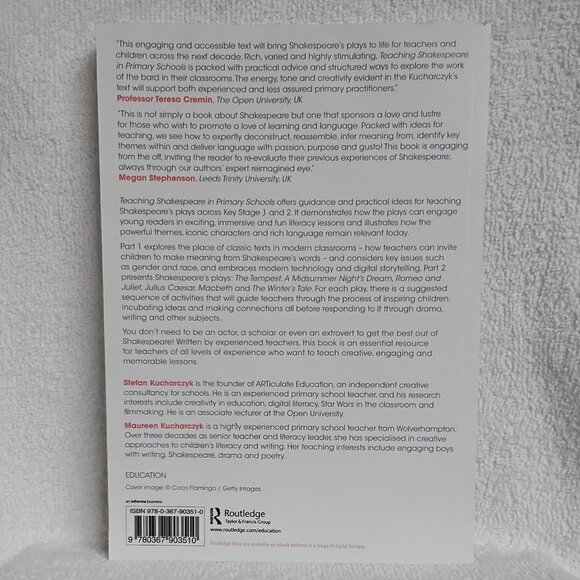 New 'Teaching Shakespeare in Primary Schools' Routledge Soft Cover Textbook!! - Picture 2 of 4